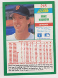 1990 Score MLB Baseball Trading Cards (Individual)