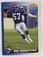 1991 Score NFL Football Cards (Individual)