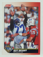 1991 Score NFL Football Cards (Individual) Part 2