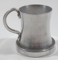 Vintage Clear Bottom Metal Shot Glass Shooter with Handle Made in Hong Kong