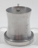 Vintage Clear Bottom Metal Shot Glass Shooter with Handle Made in Hong Kong