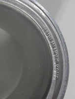 Vintage Clear Bottom Metal Shot Glass Shooter with Handle Made in Hong Kong