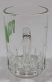 Vintage Vodka in Green 2 OZ Shot Glass Shooter with Handle Made in France