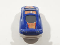 1999 Hot Wheels Future NASCAR Blue Die Cast Toy Car Vehicle McDonald's Happy Meal