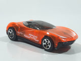 2005 Hot Wheels First Editions: X‑Raycers Phastasm Transparent Orange Die Cast Toy Car Vehicle