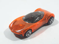 2005 Hot Wheels First Editions: X‑Raycers Phastasm Transparent Orange Die Cast Toy Car Vehicle