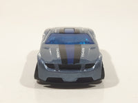 2004 Hot Wheels First Editions Torque Screw Metallic Blue Die Cast Toy Car Vehicle