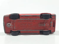 1983 Hot Wheels BMW M-1 Red Die Cast Toy Super Car Vehicle Made in France