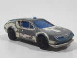 Vintage Majorette No. 264 Alpine A 310 Police White Die Cast Toy Car Vehicle