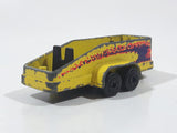 Vintage 1976 Lesney Matchbox Superfast Glider Transporter Trailer Yellow Die Cast Toy Car Vehicle