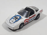 2003 Maisto Marvel Comics Captain America Corvette ZR-1 White Die Cast Toy Car Vehicle