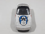 2003 Maisto Marvel Comics Captain America Corvette ZR-1 White Die Cast Toy Car Vehicle