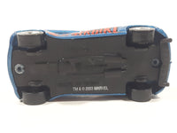 2003 Maisto Marvel Comics Spider-Girl Dodge Concept Blue Die Cast Toy Car Vehicle