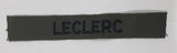 US Army Name Tape Olive Green Colored 1" x 6 5/8" Fabric Patch Badge Leclerc