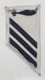 Vintage US Navy E-3 Torpedoman 2 1/2" x 5 1/2" Shoulder Fabric Patch Badge
