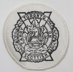 Rare Vintage Toronto Scottish Regiment Belgium France 1916-1919 "Carry On" 3" Fabric Patch Badge Insignia