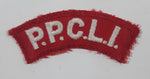 Vintage P.P.C.L.I. Princess Patricia's Canadian Light Infantry 1" x 2 7/8" Shoulder Fabric Patch Badge