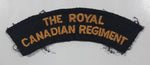 Vintage The Royal Canadian Regiment 1 1/4" x 4 1/4" Shoulder Fabric Patch Badge