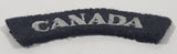 Canadian Army Canada Military 3/4" x 3" Fabric Patch Badge