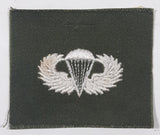 Air Force Airborne Paratrooper 2" x 2 1/2" Fabric Patch Badge