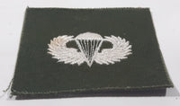 Air Force Airborne Paratrooper 2" x 2 1/2" Fabric Patch Badge