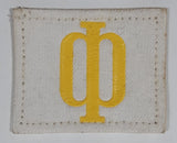 Vintage Soviet Union USSR Russian Forces Phi 1 7/8" x 2 3/8" Velcro Fabric Patch Badge Insignia