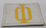 Vintage Soviet Union USSR Russian Forces Phi 1 7/8" x 2 3/8" Velcro Fabric Patch Badge Insignia