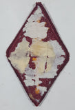 Vintage US Army Ordnance Center and School 2" x 3 1/4" Fabric Patch Badge Insignia