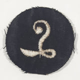WWII British Army L Meritorious Unit Citation 1 1/2" Fabric Patch Military Badge Insignia