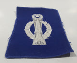 Vintage USAF US Air Force Missile Maintenance White Thread Blue 3 1/8" x 4 3/8" Fabric Patch Badge Insignia