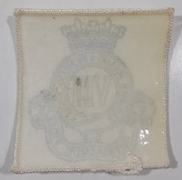 Rare Vintage Canadian Hussars Princess Louise's Regiment VIII "Regi Patriaeque Fidelis" 2 7/8" x 3 1/8" Fabric Patch Badge Insignia