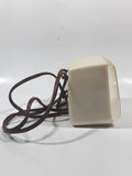 Vintage General Electric 3 1/2" Tall Plug In Alarm Clock Model LR-207 Made in Toronto Canada