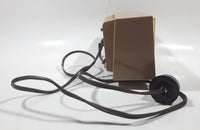 Vintage General Electric Telechron 6" Wide Plug In Travel Alarm Clock Model 7H215 Made in U.S.A.