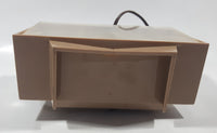 Vintage General Electric Telechron 6" Wide Plug In Travel Alarm Clock Model 7H215 Made in U.S.A.