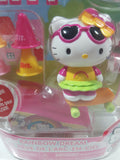 2011 Jada Toys Hello Kitty Rainbow Dream 2 1/2" Tall Toy Figure and Accessories New in Package