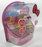 2011 Jada Toys Hello Kitty Rainbow Dream 2 1/2" Tall Toy Figure and Accessories New in Package