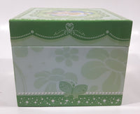 Disney Parks Authentic Original Tinkerbell Green Wind Up Music Box Plays "You Can Fly! You Can Fly! You Can Fly!"