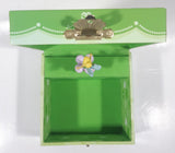 Disney Parks Authentic Original Tinkerbell Green Wind Up Music Box Plays "You Can Fly! You Can Fly! You Can Fly!"