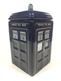 2012 ZION BBC Doctor Who Police Public Call Box Blue Tardis Shaped 6 1/2" Tall Ceramic Milk Creamer