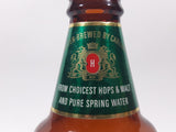 Vintage Carling Heidelberg Beer 6 1/2" Tall Amber Glass Beer Bottle