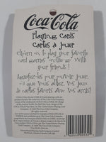 1999 Coca Cola Coke Small 1 3/4" x 2 1/2" Bicycle Playing Cards and Key Chain Clip New in Package