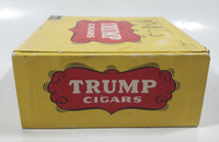 Vintage Trump Cigars Yellow Red White Cardboard Box