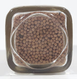 Vintage Nabob Safari Pure Mustard Seed 3 1/8" Tall Glass Spice Jar