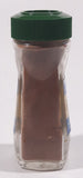 Vintage Blue Ribbon Pastry Spice Net 1 1/4 Oz. 4 1/4" Tall Glass Spice Jar