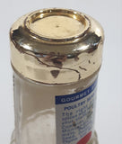 Rare Vintage Boban Gourmet Spices Poultry Seasoning 2 Oz. Net Weight 4 1/2" Tall Glass Spice Jar