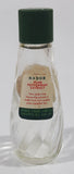 Vintage Nabob Pure Peppermint Extract 2 Fl Oz. 4 1/4" Tall Glass Spice Jar