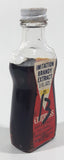 Vintage Empress Imitation Brandy Extract 2 FL Oz.  4 1/2" Tall Glass Spice Jar Bottle