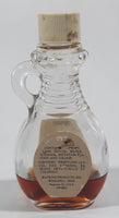 Vintage Empress Imitation Rum Extract 60 mL 4 1/2" Tall Glass Spice Jar