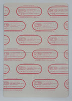1986 Otto Billy Idol Guest Whiplash Smile Concert Tour Sticker Satin Back Stage Pass