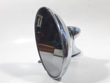 Vintage 1950s or 1960s Driver's Side View Chrome Bullet Point Oval Shaped Mirror H1160474-401 AM3657578